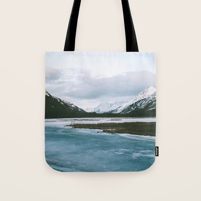 Frozen Blues Tote Bag Gallery Image 1