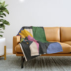 Geometric Shapes 150 Throw Blanket Gallery Image 1