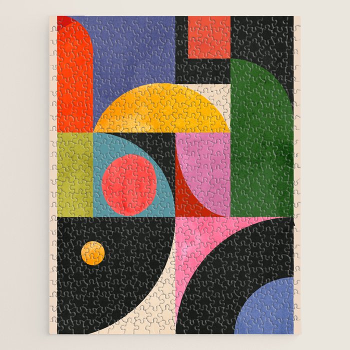 Geometric Shapes 150 Jigsaw Puzzle Gallery Image 1
