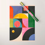 Geometric Shapes 150 Wrapping Paper Gallery Image 1
