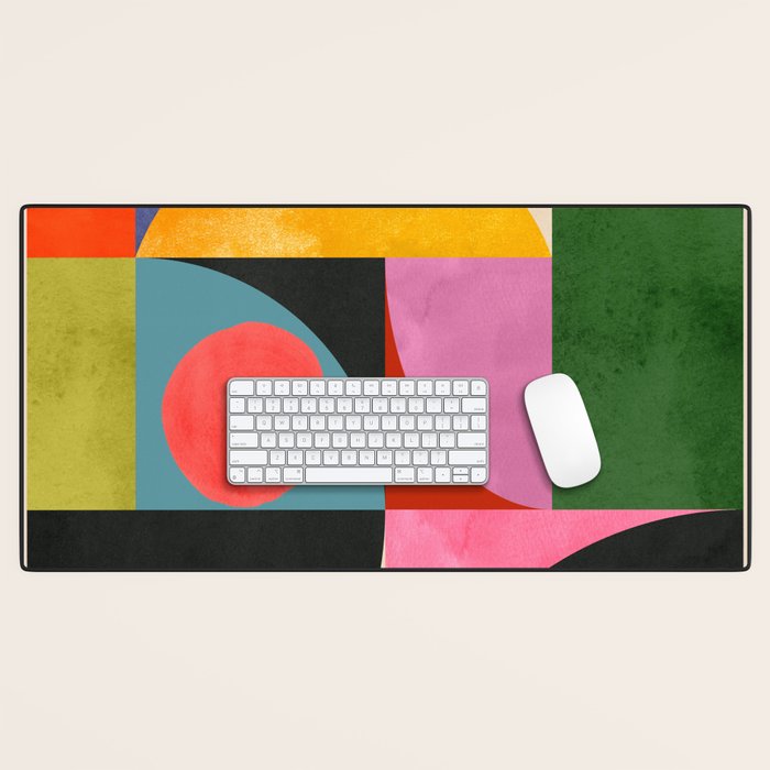 Geometric Shapes 150 Desk Mat Gallery Image 1