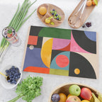 Geometric Shapes 150 Cutting Board Gallery Image 2