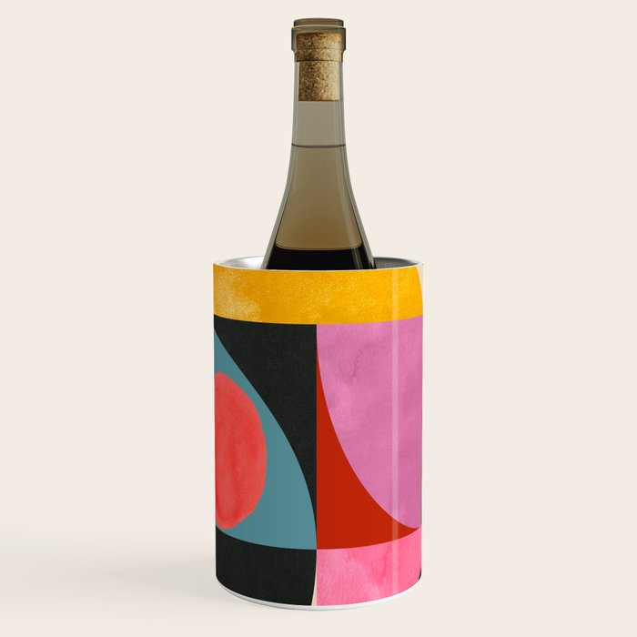Geometric Shapes 150 Wine Chiller Gallery Image 1