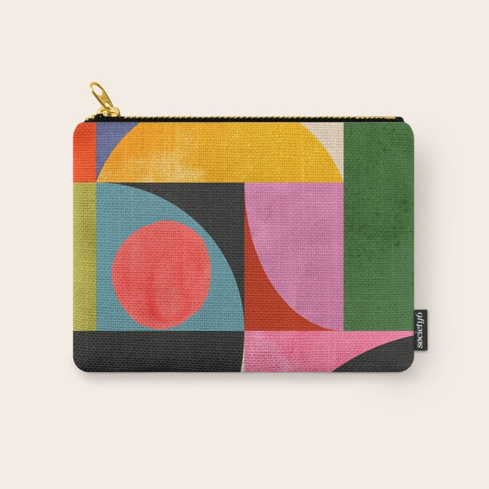 Geometric Shapes 150 Carry All Pouch Gallery Image 1