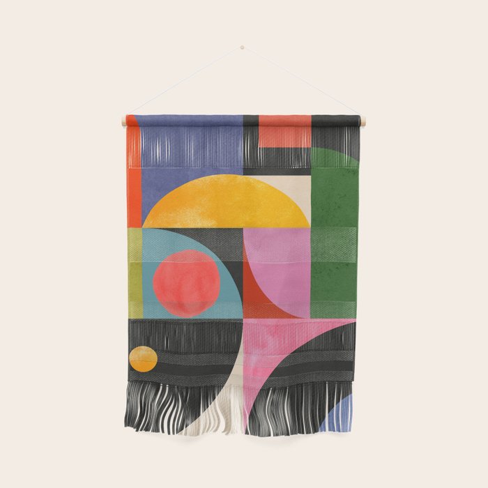 Geometric Shapes 150 Wall Hanging Gallery Image 1