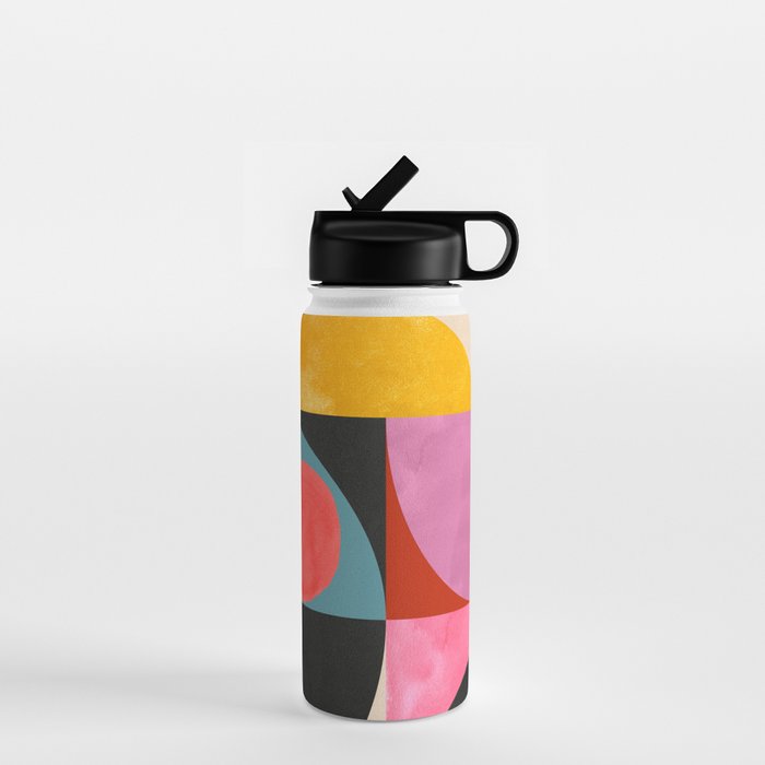 Geometric Shapes 150 Water Bottle Gallery Image 1