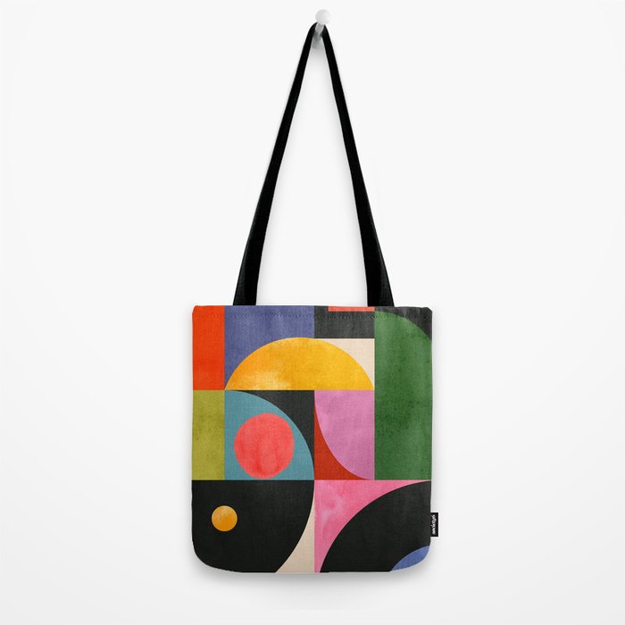 Geometric Shapes 150 Tote Bag Gallery Image 2