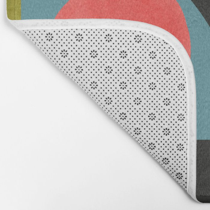 Geometric Shapes 150 Bath Mat Gallery Image 2