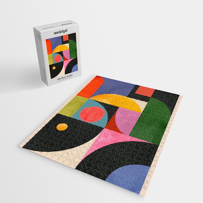 Geometric Shapes 150 Jigsaw Puzzle Gallery Image 2