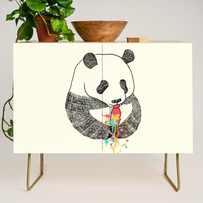 Panda Loves Ice Cream Credenza Gallery Image 1