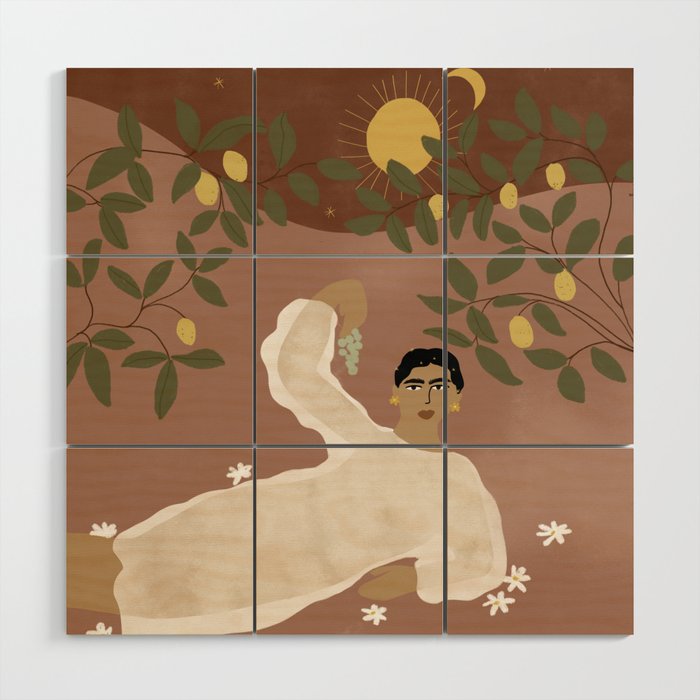 Greek Life Wood Wall Art Gallery Image 1