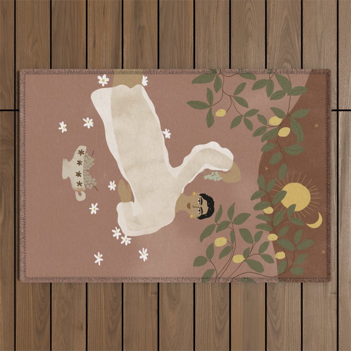 Greek Life Outdoor Rug Gallery Image 1