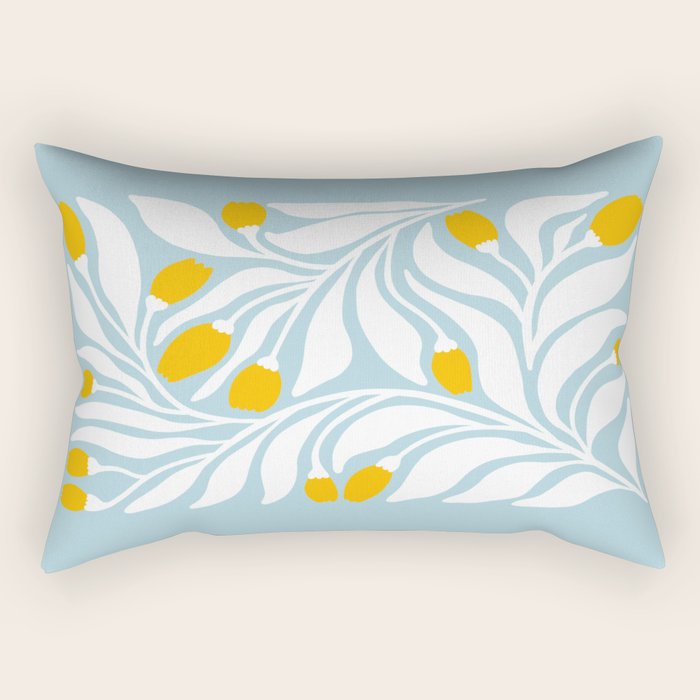 French Tulips Rectangular Pillow Gallery Image 1