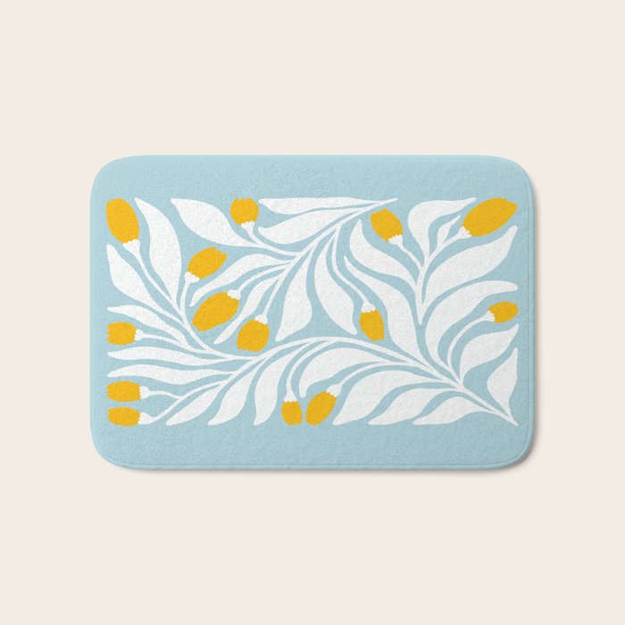French Tulips Bath Mat Gallery Image 1