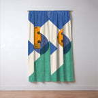 BALLS / Pickleball II Window Curtain Gallery Image 3