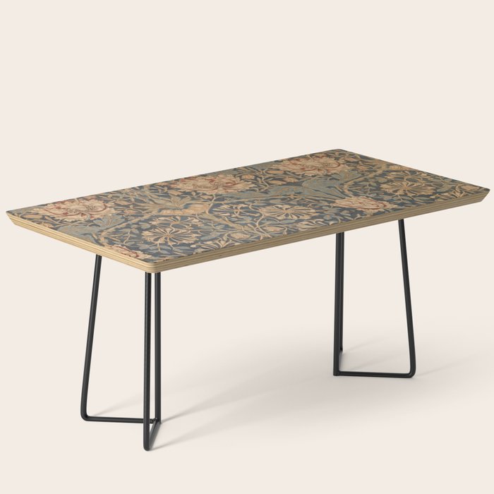 Honeysuckle by William Morris 1876 Antique Vintage Victorian Jugendstil Art Nouveau Retro Pattern Coffee Table Gallery Image 1