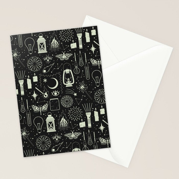 Light the Way: Glow Stationery Card Gallery Image 2