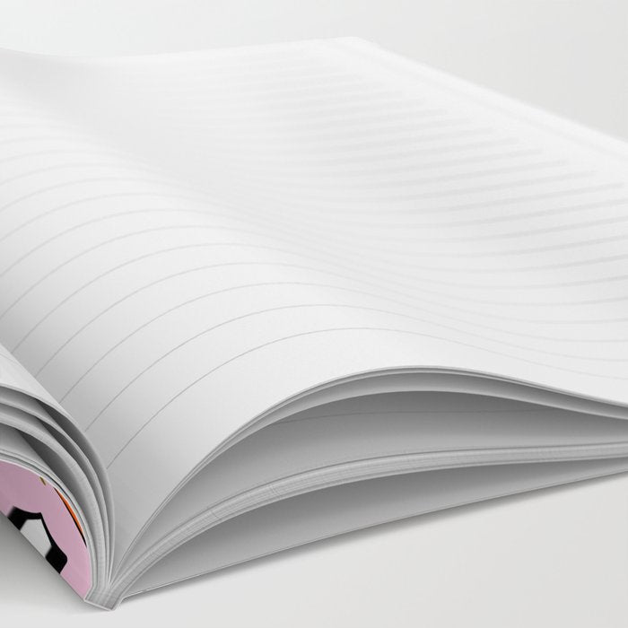 Rainbow Heart Print Notebook Gallery Image 2