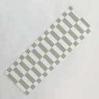 Bars (Pastel Sage) Yoga Mat Gallery Image 1