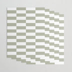 Bars (Pastel Sage) Wrapping Paper Gallery Image 3