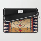 Azerbaijani Northwest Persian Carpet Print Laptop Sleeve Gallery Image 2