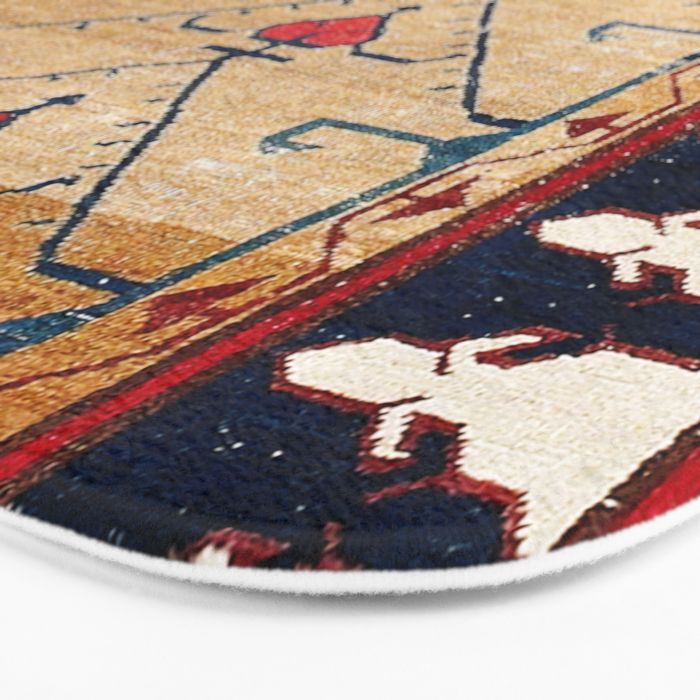 Azerbaijani Northwest Persian Carpet Print Bath Mat Gallery Image 3
