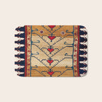 Azerbaijani Northwest Persian Carpet Print Bath Mat Gallery Image 1