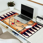 Azerbaijani Northwest Persian Carpet Print Desk Mat Gallery Image 2