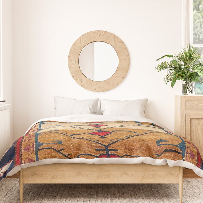 Azerbaijani Northwest Persian Carpet Print Duvet Cover Gallery Image 3