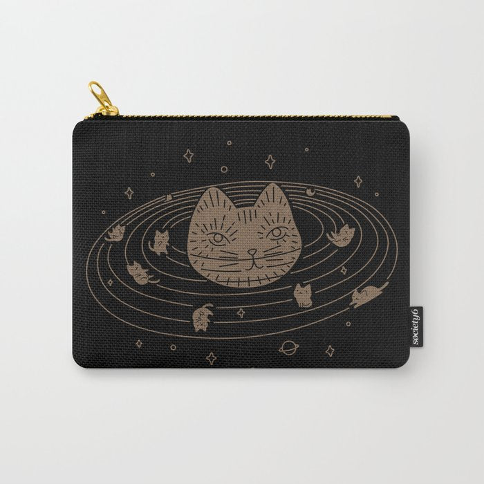 Cat Landscape 147: Caturn Carry All Pouch Gallery Image 1