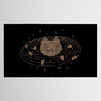 Cat Landscape 147: Caturn Tablecloth Gallery Image 2