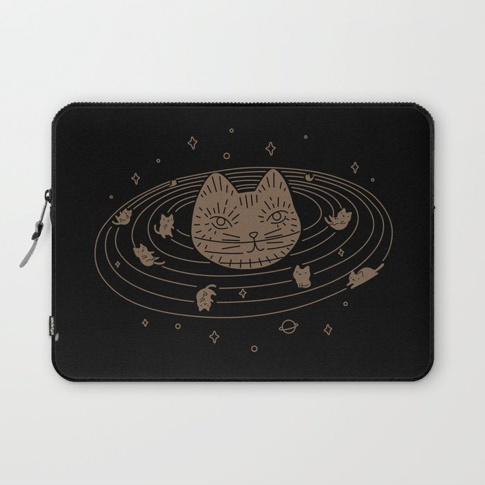 Cat Landscape 147: Caturn Laptop Sleeve Gallery Image 1