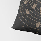 Cat Landscape 147: Caturn Pillow Sham Gallery Image 4