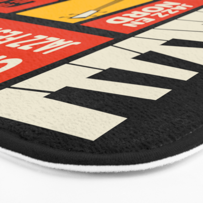 Jazz Festival | Bauhaus V Bath Mat Gallery Image 3