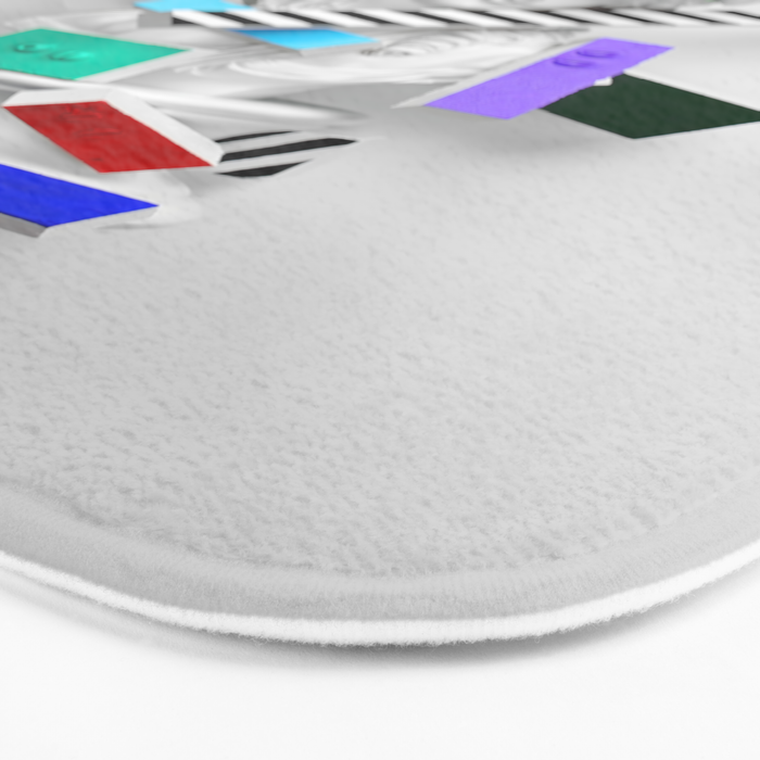 The Anxiety of Subjectivity Bath Mat Gallery Image 3