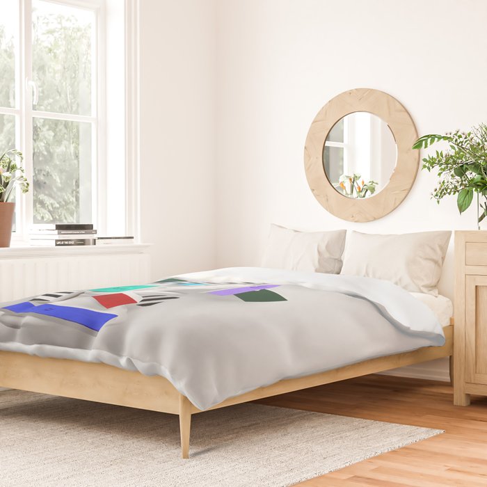 The Anxiety of Subjectivity Duvet Cover Gallery Image 2