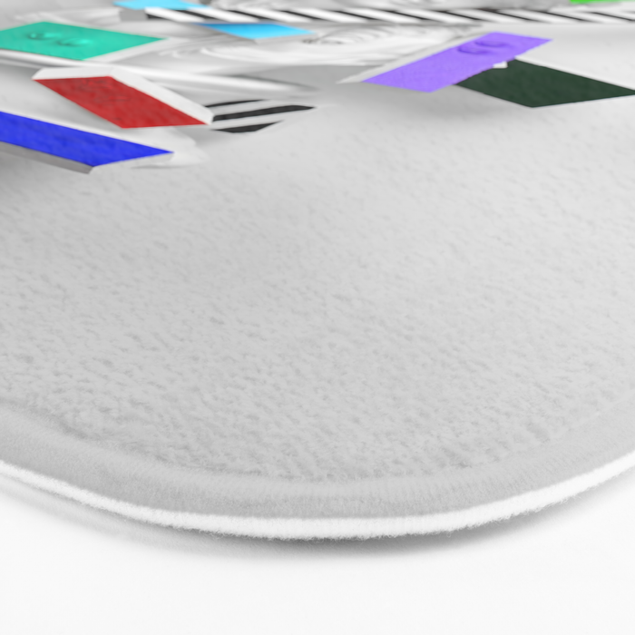 The Anxiety of Subjectivity Bath Mat Gallery Image 3