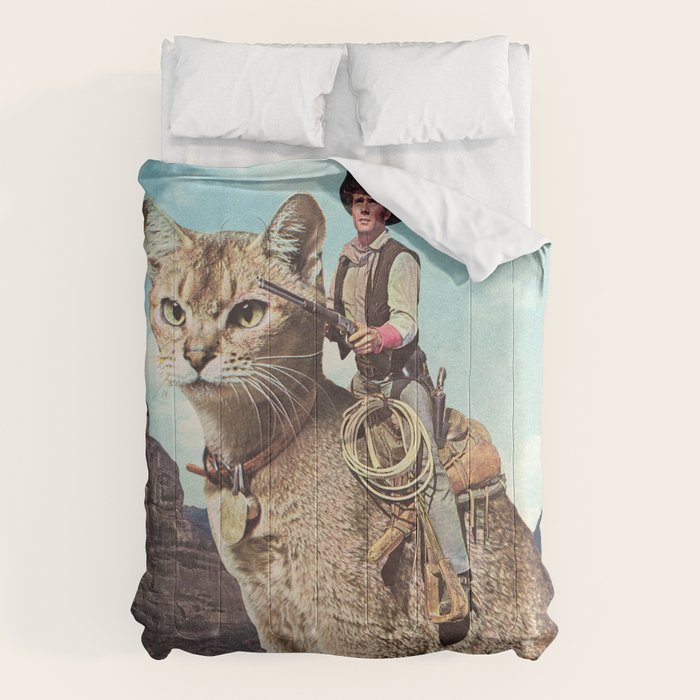 Cat Lone Ranger Comforter Gallery Image 6