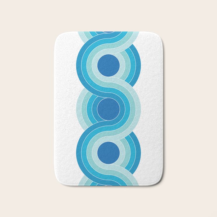 Ocean Chain Bath Mat Gallery Image 1