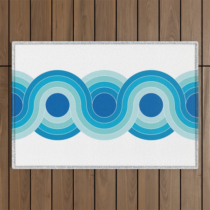Ocean Chain Outdoor Rug Gallery Image 1