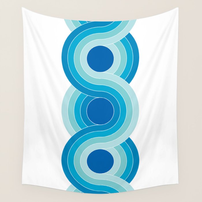Ocean Chain Wall Tapestry Gallery Image 4