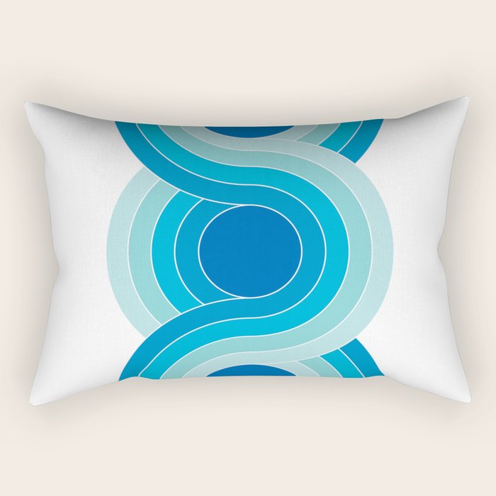Ocean Chain Rectangular Pillow Gallery Image 1