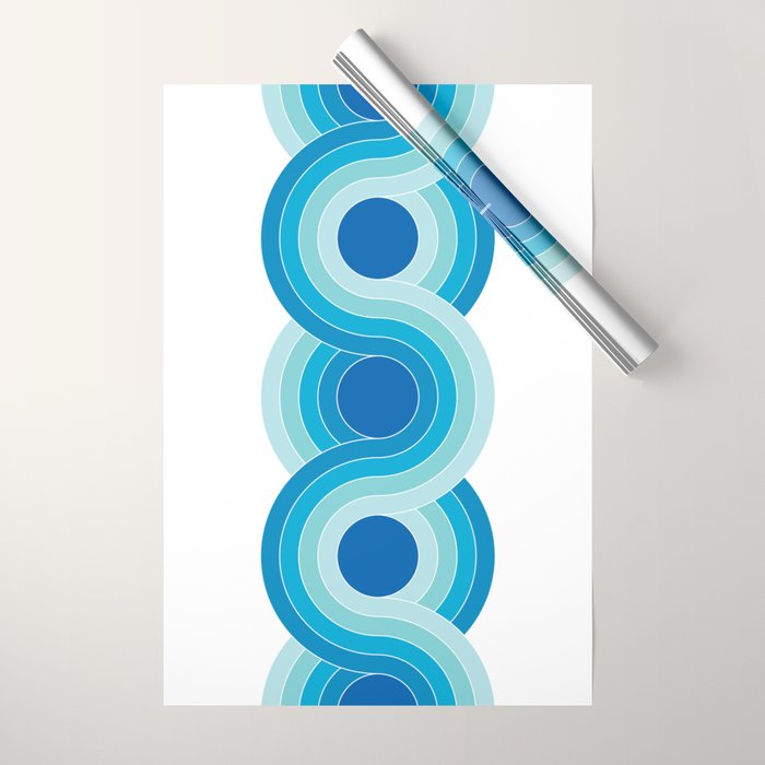 Ocean Chain Wrapping Paper Gallery Image 1