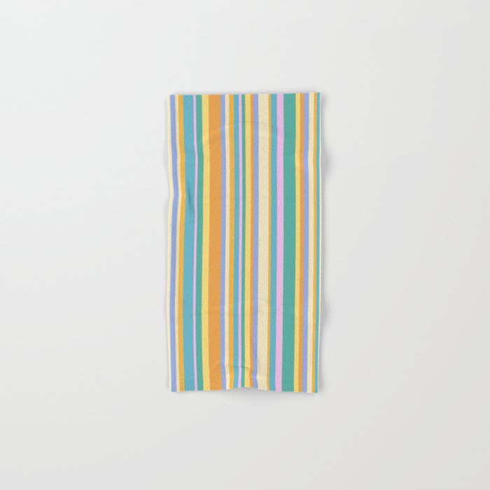 Classic Stripes XXIV - 90s Summer Bath Towel Gallery Image 1