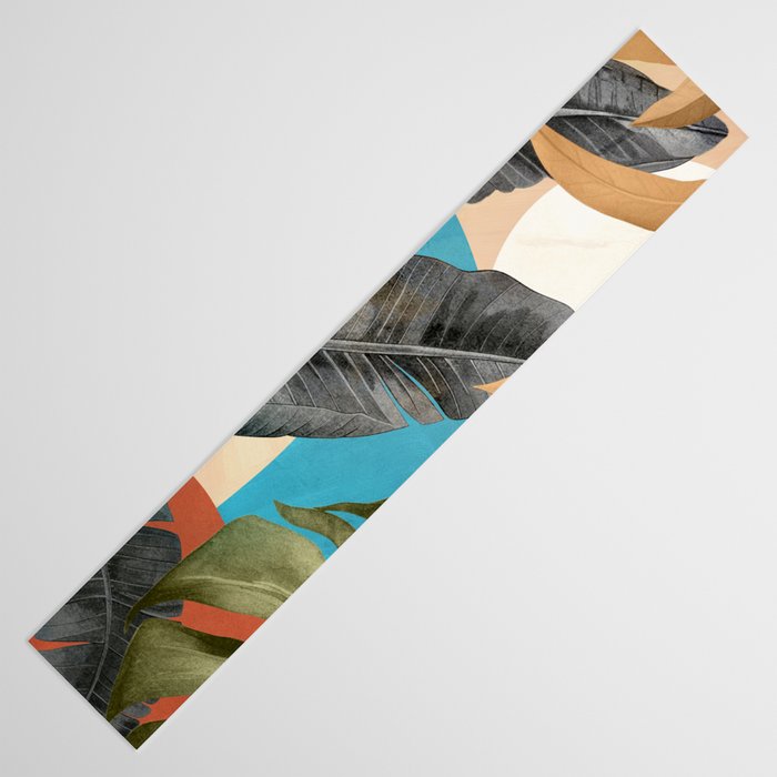 Abstract Tropical Art 16 Table Runner Gallery Image 3