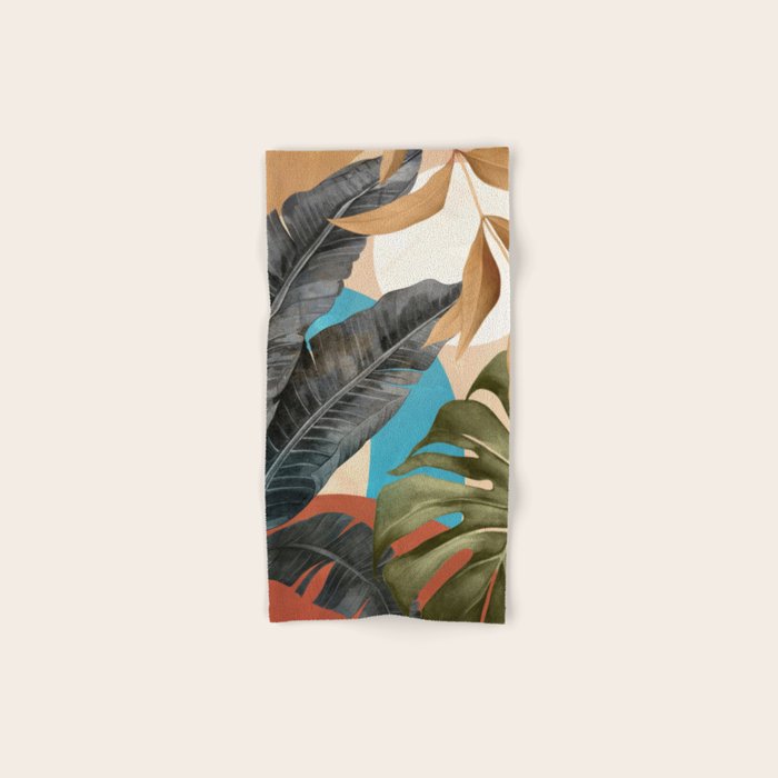 Abstract Tropical Art 16 Bath Towel Gallery Image 1