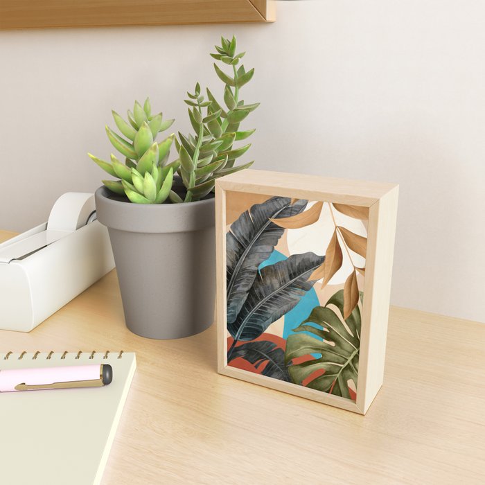 Abstract Tropical Art 16 Mini Art Print Gallery Image 2