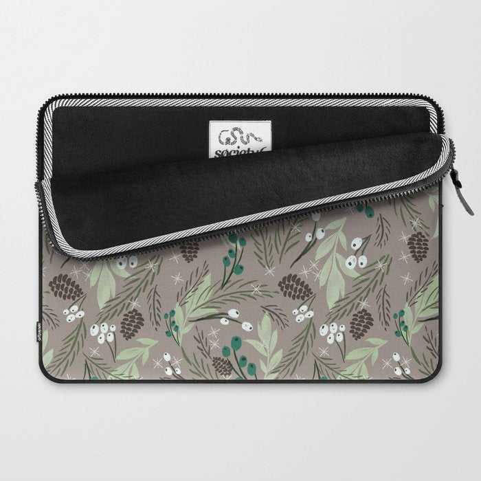 Christmas Foliage - Earth Laptop Sleeve Gallery Image 2