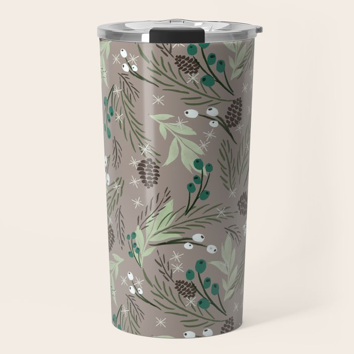 Christmas Foliage - Earth Travel Mug Gallery Image 1