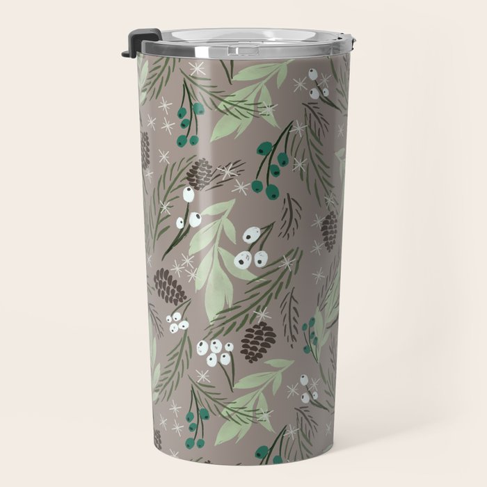 Christmas Foliage - Earth Travel Mug Gallery Image 3
